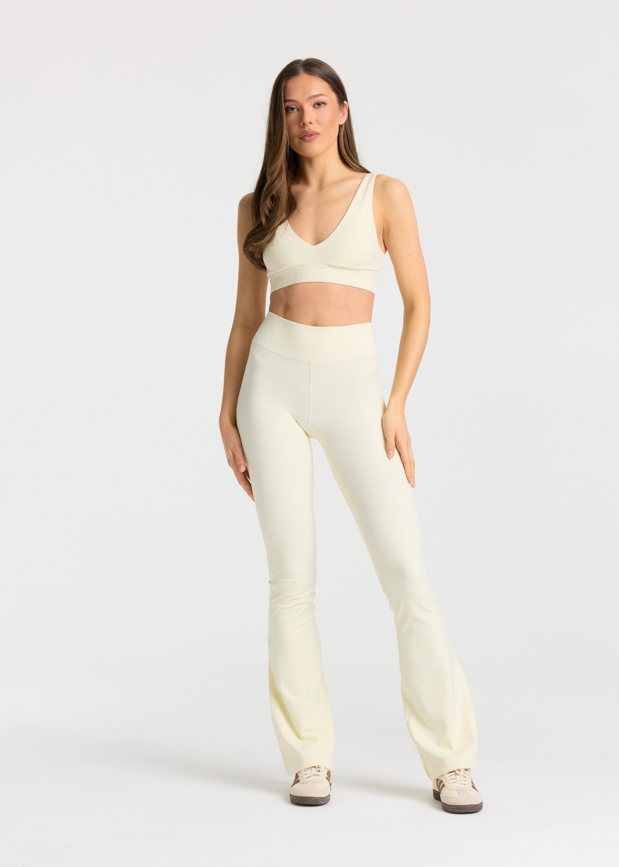 Cloudform® V-Shape Sports Bra - Butter Yellow